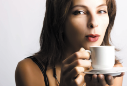 Té de hojas de café