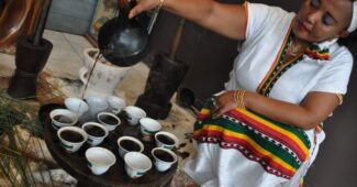 La ceremonia del café en Etiopía