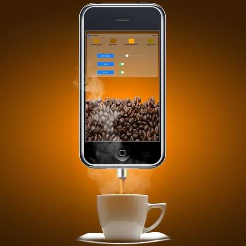 Aplicación móvil para cafetera automática
