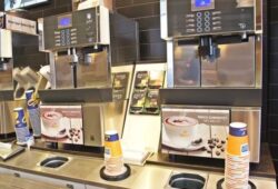 Máquinas de vending de bebidas calientes